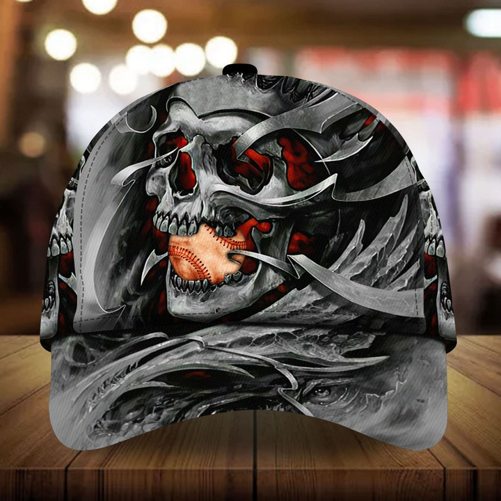 AIO Pride Unisex Baseball Hat Baseball Skull Full Printed 3D Cap