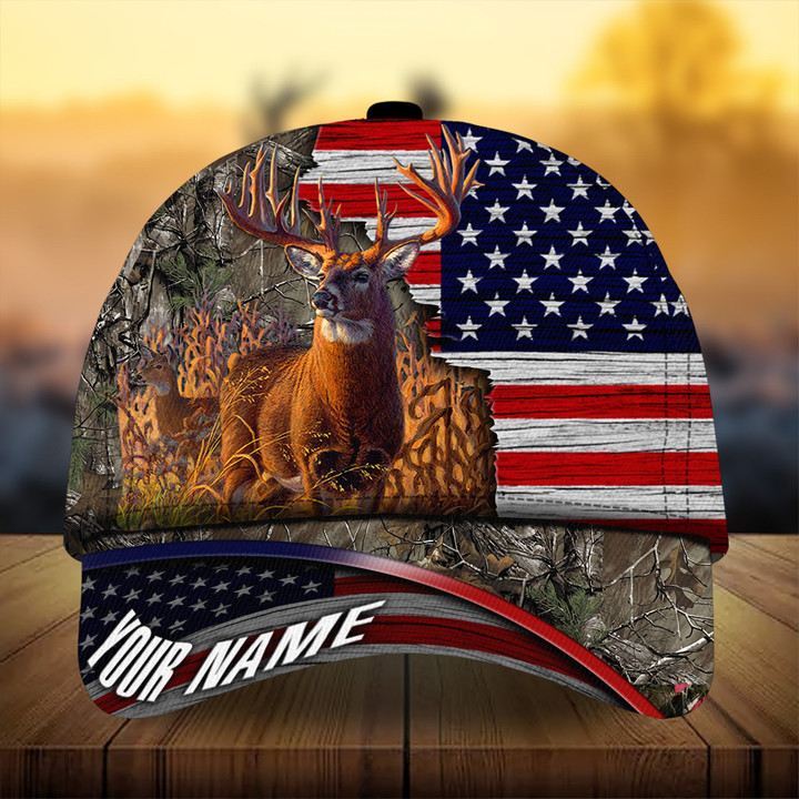 AIO Pride Premium Florapunk S7 Flag Deer Hunting Hats 3D Printed Multicolored Custom Name