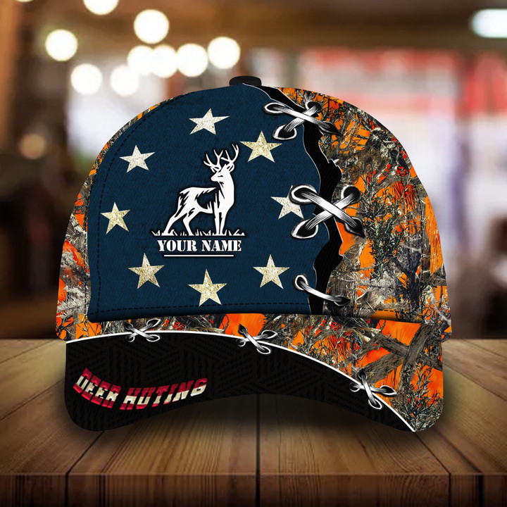 AIO Pride The Best New Deer Hunting Hats 3D Multicolor Custom Name
