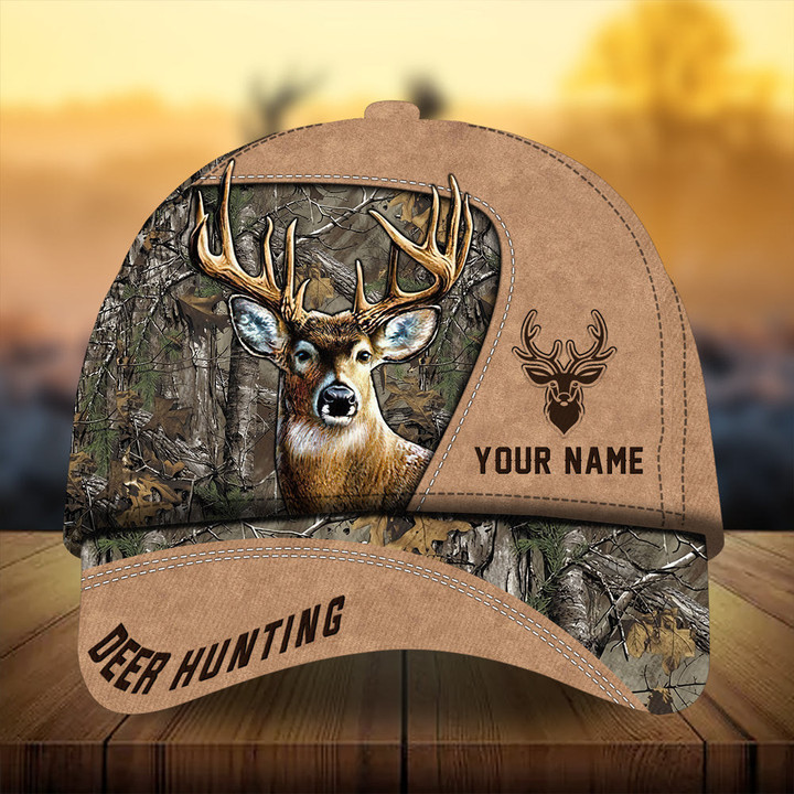 AIO Pride Premium Unique Leather Deer Hunting Hats 3D Printed Multicolored Custom Name