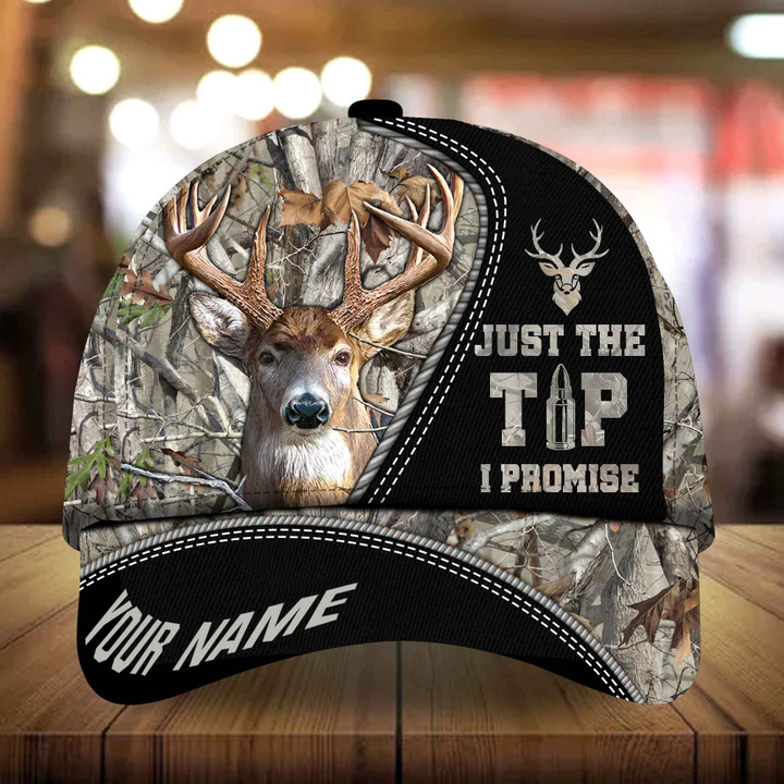 AIO Pride Epic Qaidal Design Deer Hunting Hat &Cap Custom Name Multicolores 3D