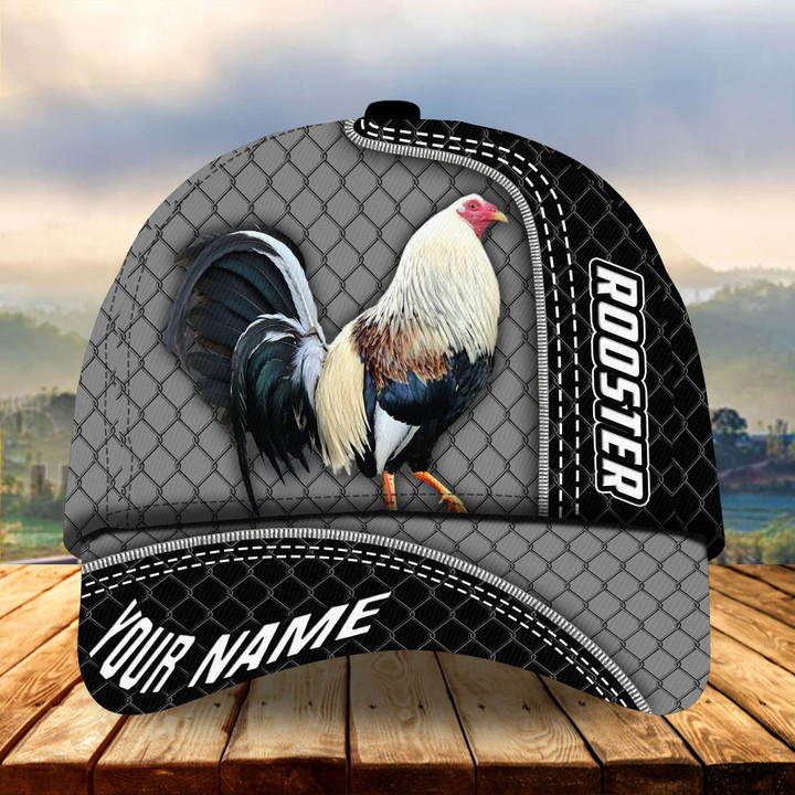 AIO Pride Extra Cool Rooster Hats For Rooster Lovers Multicolor Custom Name