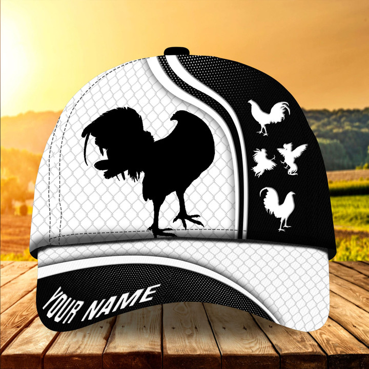AIO Pride Premium Unique Rooster Hats For Rooster Lovers Multicolor Custom Name