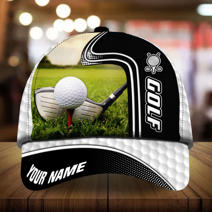 AIO Pride Premium Cool Golf Club And Ball, Golf Hats For Golf Lovers Multicolored Custom Name
