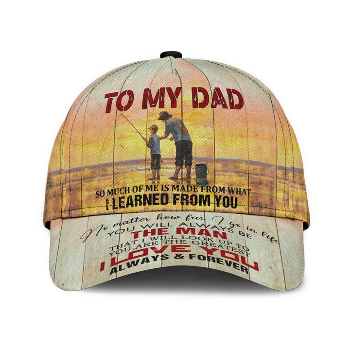 Fishing Son To My Dad Hat Unique Father's Day Gift Ideas From Teenage Son Fishing Lover