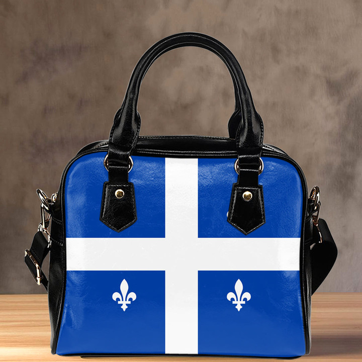 AIO Pride Canada Flag Of Quebec Shoulder Handbag