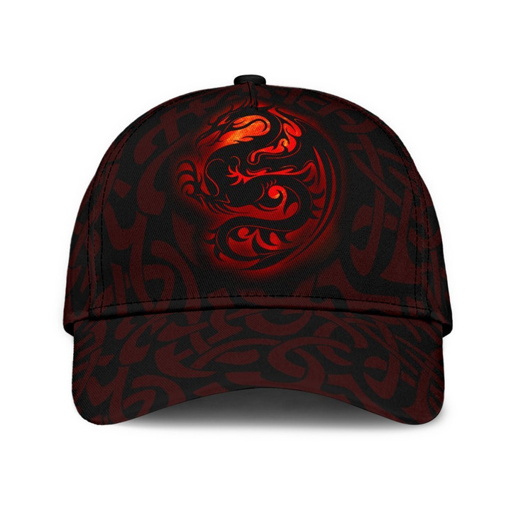AIO Pride Wales Celtic Classic Cap - Fury Celtic Dragon With Knot