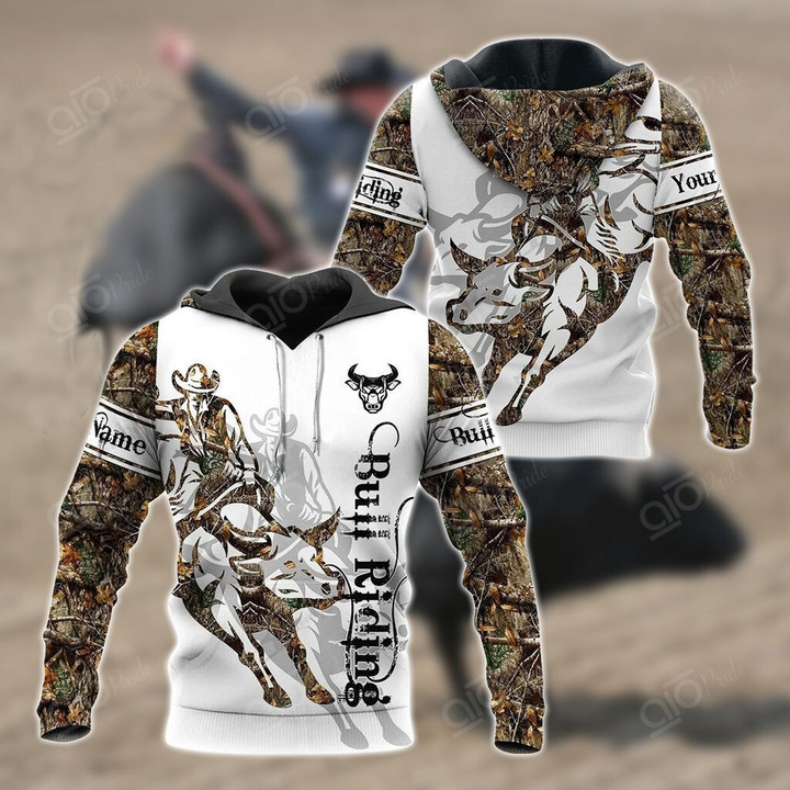 AIO Pride - Customize Bull Riding 3D Unisex Adult Shirts