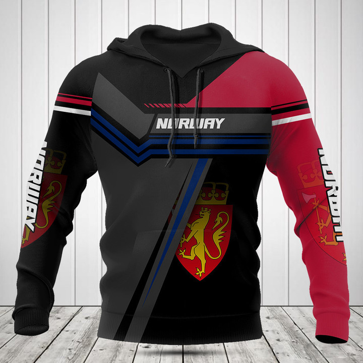 Customize Norway Coat Of Arms 3D Shirts