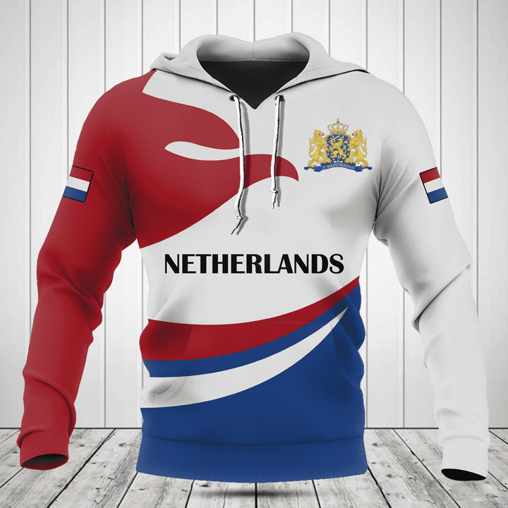 Netherlands Flag Fire Style Shirts