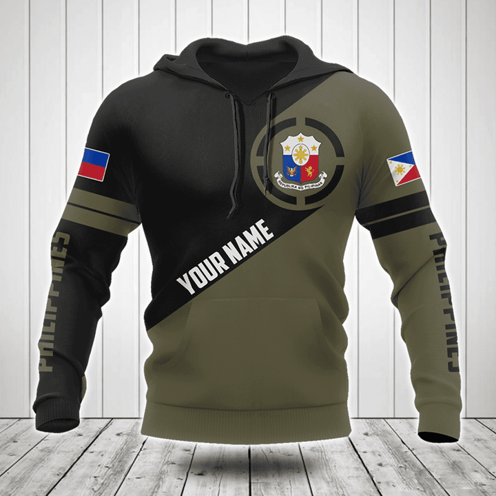 Customize Philippines Coat Of Arms Round Shirts