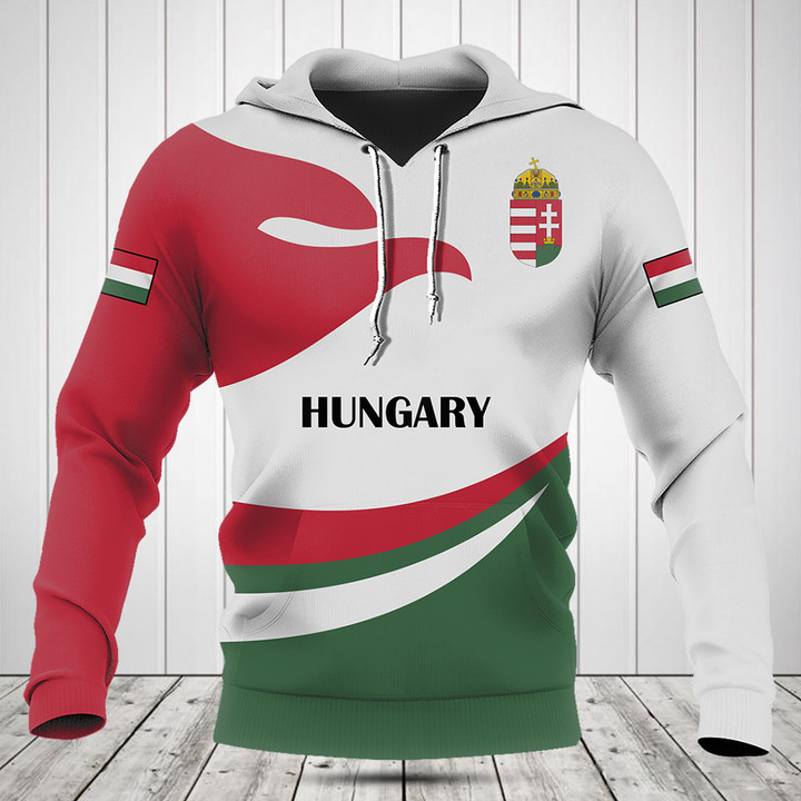 Hungary Flag Fire Style Shirts