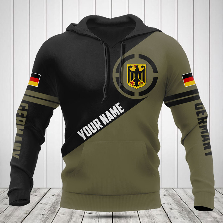 Customize Germany Coat Of Arms Round Shirts