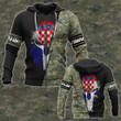 AIO Pride - Croatian Army Unisex Adult Hoodies