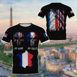 AIO Pride - American My Home French My Blood Unisex Adult Shirts