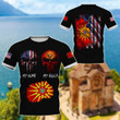 AIO Pride - American My Home Macedonian My Blood V2 Unisex Adult Shirts