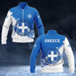 AIO Pride - Greece Coat Of Arms - New Version Unisex Adult Bomber Jacket