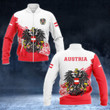 AIO Pride - Austria Coat Of Arms - New Version Unisex Adult Bomber Jacket