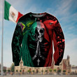 AIO Pride - Mexican Aztec Skull Unisex Adult Shirts