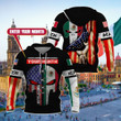 AIO Pride - Customize Mexican American Unisex Adult Hoodies