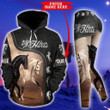 AIO Pride - Customize Horse Riding Couple Pullover Hoodie Or Legging