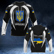 AIO Pride - Customize Ukraine Coat Of Arms Black Style Unisex Adult Hoodies
