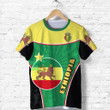AIO Pride - Ethiopia Lion Circle Stripes Flag Version Unisex Adult Shirts