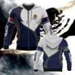 AIO Pride - Mexico Coat Of Arms Blue And White Unisex Adult Hoodies