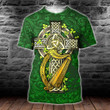 AIO Pride - Irish Cross Shamrock Patrick's Day 3D Unisex Adult Shirts