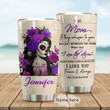AIO Pride - Custom Name To My Mom Girl Stainless Steel Tumbler Cup