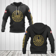 AIO Pride - French Polynesia Coat Of Arms Gold Unisex Adult Hoodies