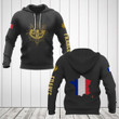 AIO Pride - France Coat Of Arms Gold Unisex Adult Hoodies