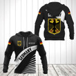 AIO Pride - Customize Germany Coat Of Arms Black Style Unisex Adult Hoodies