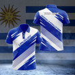 AIO Pride - Custom Name Uruguay Flag Unisex Adult Shirts