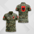 AIO Pride - Custom Name Albania Coat Of Arms Flag Camo Unisex Adult Shirts
