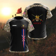 AIO Pride - Custom Name British Army Symbol Flag Camo Unisex Adult Shirts