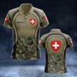 AIO Pride - Custom Name Switzerland Coat Of Arms Unisex Adult Shirts