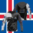 AIO Pride - Customize Iceland Eagle Symbol And Coat Of Arm Shirt