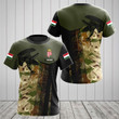 AIO Pride - Customize Name Hungary Camo Eagle Unisex Adult Shirts