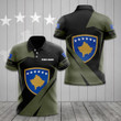 AIO Pride - Custom Name Kosovo Coat Of Arms Diamond Black Unisex Adult Shirts