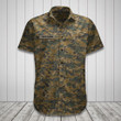 AIO Pride - Custom Name Forest Digital Camo Hawaiian Shirt
