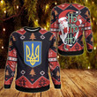 AIO Pride - Ukraine Christmas - Santa Claus Ho Ho Ho Sweatshirt