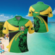 AIO Pride - Jamaica Round Coat Of Arms Lion Unisex Adult Polo Shirt