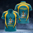 AIO Pride - Customize The Bahamas & Coat Of Arms Unisex Adult Polo Shirt
