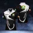 AIO Pride - Customize Ivory Coast Coat Of Arms & Flag Unisex Adult Polo Shirt