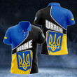 AIO Pride - Ukraine Flag- New Form Unisex Adult Polo Shirt