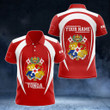AIO Pride - Customize Tonga & Coat Of Arms Unisex Adult Polo Shirt