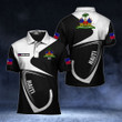 AIO Pride - Customize Haiti Coat Of Arms & Flag Unisex Adult Polo Shirt