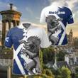 AIO Pride - Scotland Alba Gu Brath Lion Unisex Adult Polo Shirt