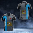 AIO Pride - Custom Name Bavaria Metal Technology 3D Unisex Adult Polo Shirt